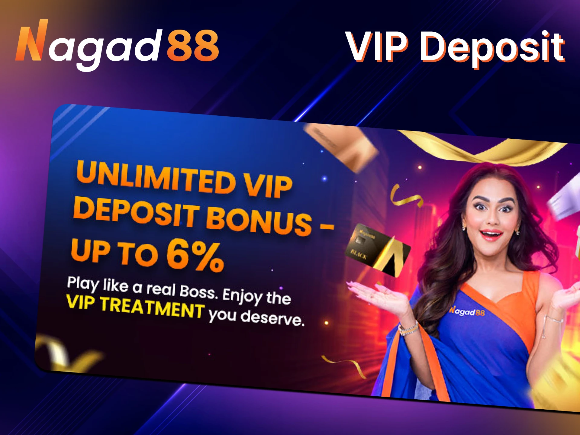 Exclusive VIP deposit rewards are live at Nagad88.
