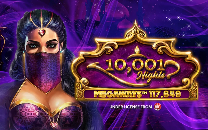 Try your luck with the 10,001 Nights casino game on Nagad88 app.