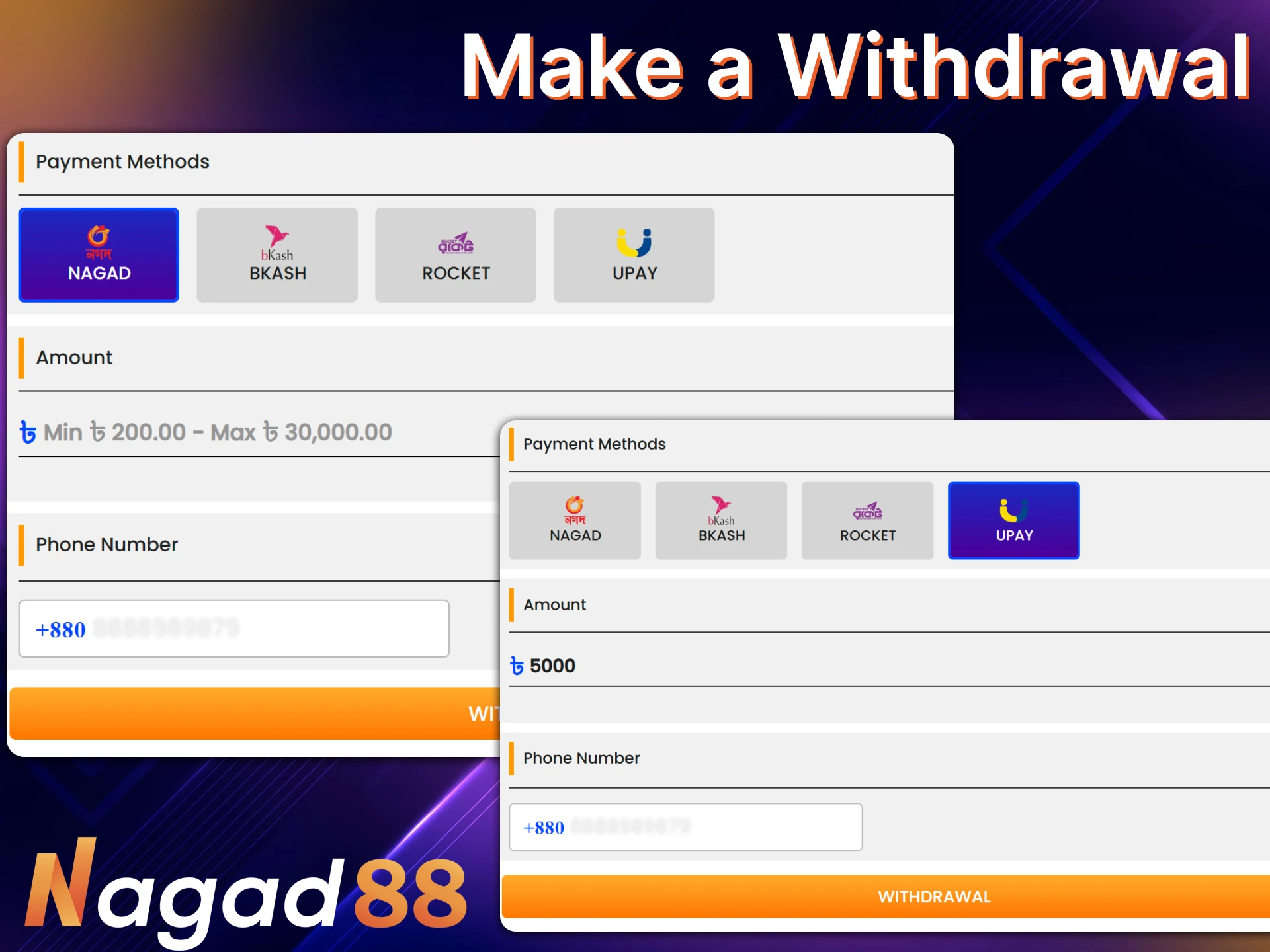 Read the guide on how to make a Nagad88 withdrawal.